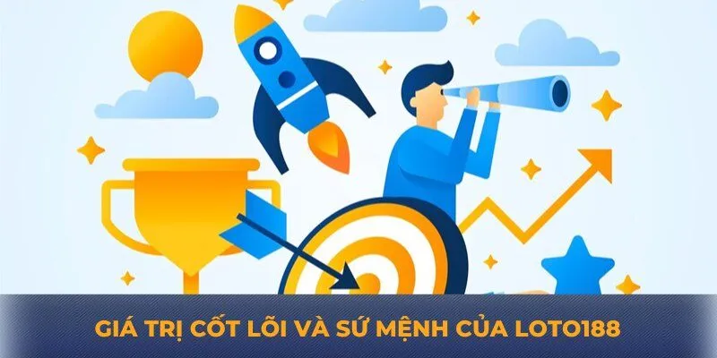 Giá trị cốt lõi và sứ mệnh của Loto188